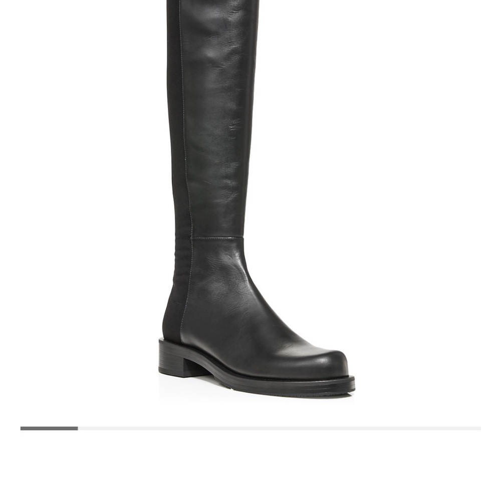 Stuart Weitzman 5050 Black Over the Knee Boots